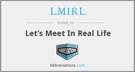 Lmirl Lets Meet In Real Life