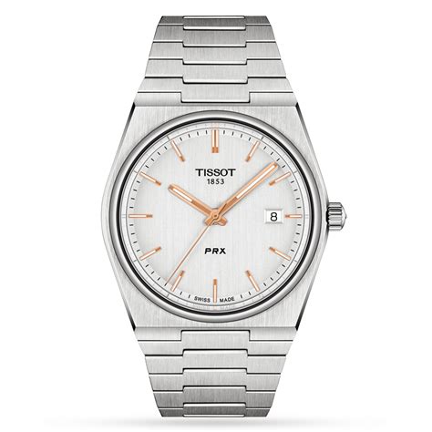 Tissot T Classic Prx 40mm Mens Watch T1374101103100 Watch Selector