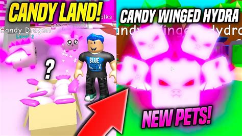 New Candy Land Update And Free Dominus Pet In Bubble Gum Simulator