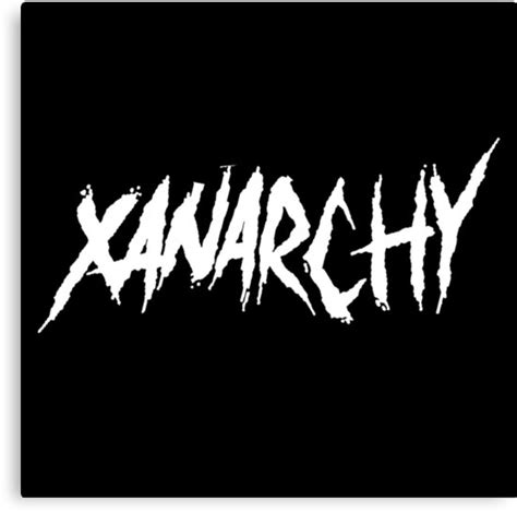 Lil Xan Xanarchy Canvas Print By Isaacpierpont Redbubble