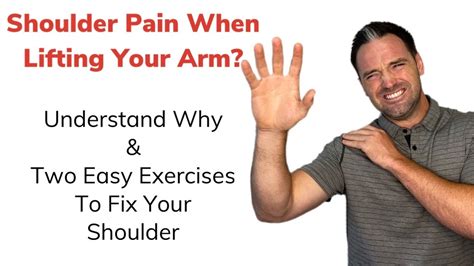 Do You Have Shoulder Pain When You Lift Your Arm Youtube
