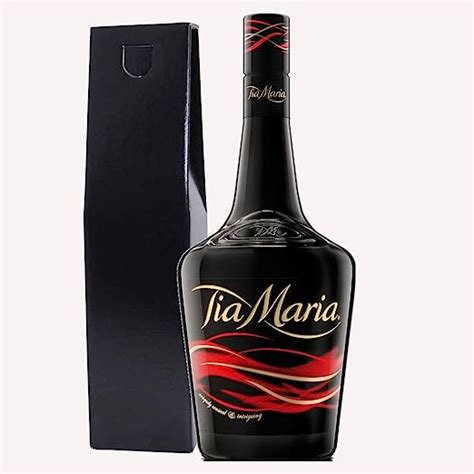 Tia Maria Coffee Liqueur 70cl Bottle In Chic Black T Box With Hand Crafted Ts2drink Tag
