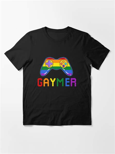 Gaymer Lgbtq Gay Pride Month Gamer T Shirt T Shirt For Sale By