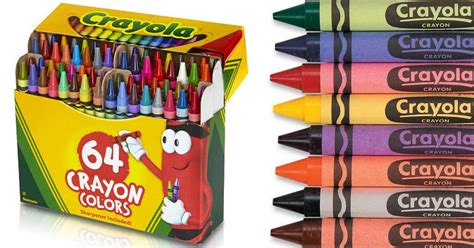 Crayola 64 Count Crayons W Sharpener Just 317 On Hip2save