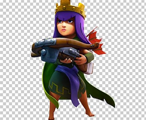 Clash Of Clans Archer Queen How To Archer King Archer Clash Royale Png