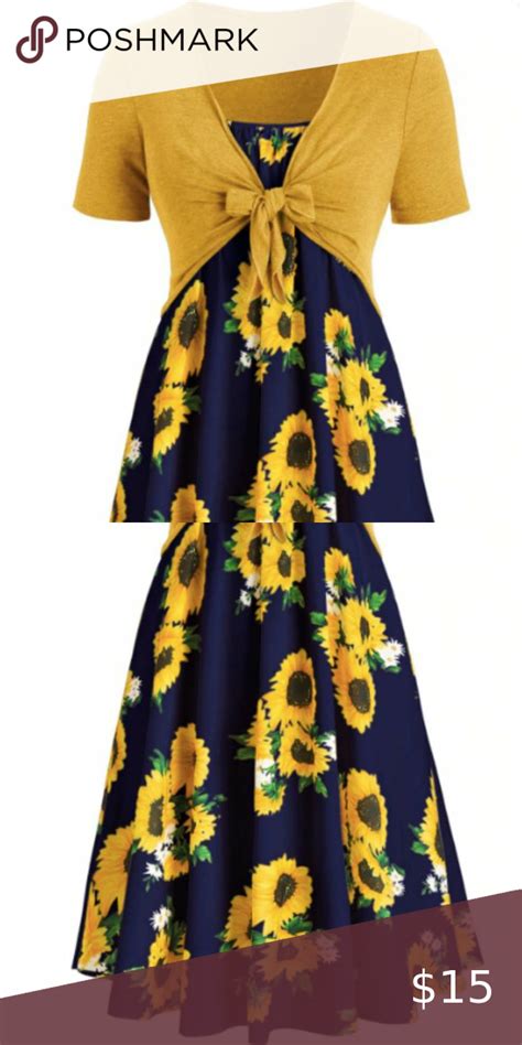 Plus Size Print Sunflower Dress Plus Size Print Sunflower Dress New Without Tags A Brand New