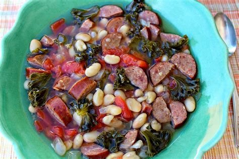 Italian Style Smoked Sausage And White Bean Soup The Complete Savorist