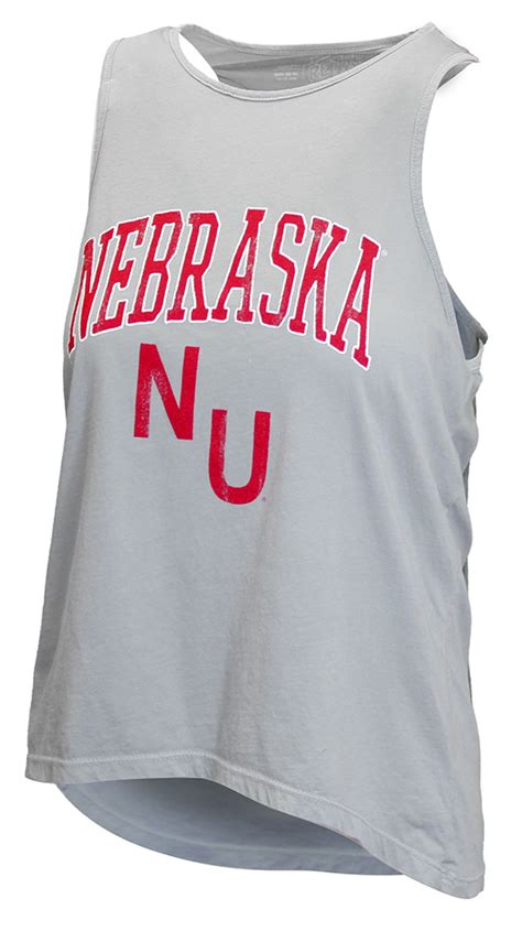 Ladies Nebraska Huskers Racer Relaxed Tank