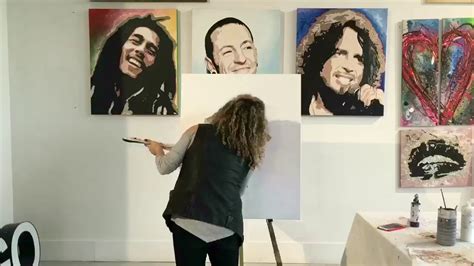 Gord Downie Painting Youtube