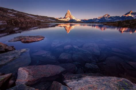 The Matterhorn In The Lake By Linsenschuss Matterhorn Lake Scenery