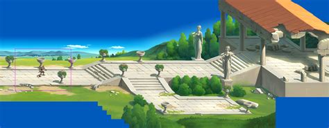 Heroes Of The Pantheon Game Background Art By Painterhoya On Deviantart