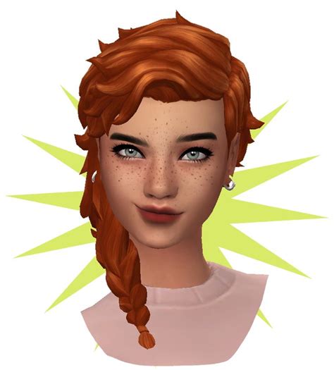 Sims 4 Cas Maxis Match Facial Hair Hairline Baby Hairstyles Braids