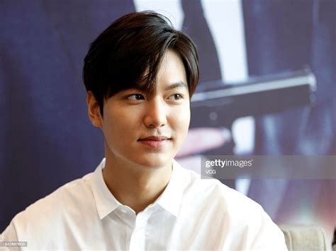 South Korean Model And Actor Lee Min Ho Attends A Press Conference