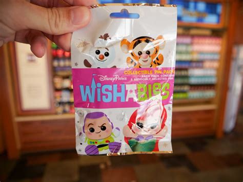 Photos New Wishables Mystery Pin Set Arrives At Disney Springs
