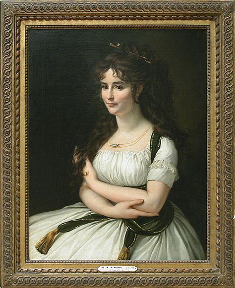 Auteur De La Femme Du Pasteur - Madame Pasteur, née Madeleine Alexandre ( 1773-1841). - Louvre Collections