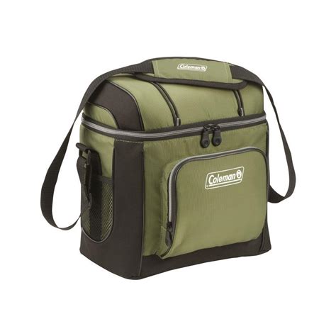 Coleman 16 Can Green Soft Sided Cooler With Liner 3000001314 The Home