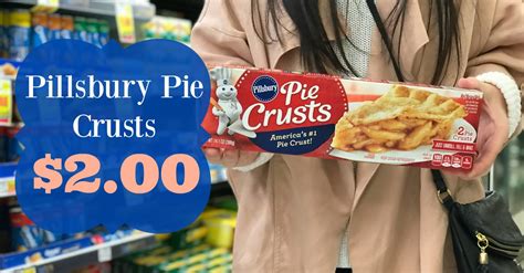 Trim bottom crust along pan edge; Pillsbury Pie Crusts JUST $2.00 each at Kroger!! (Reg ...