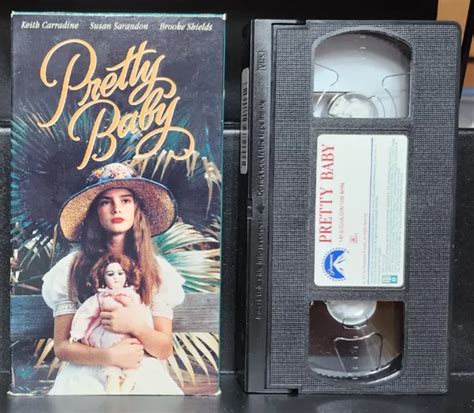Pretty Baby 1978 Brooke Shields And Susan S Rare Paramount Vhs 3000