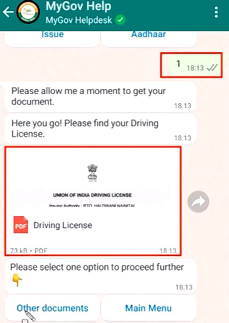 Whatsapp Dl Download How To Download Driving License On Whatsapp