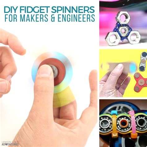 Totally Rad Diy Fidget Spinners That Will Make Your Little Makers Go Nuts