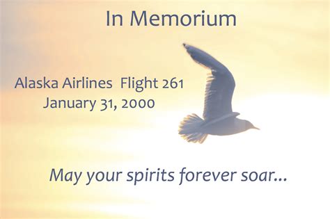 Almost half the passengers on that flight were either airline employees or family members, including many from horizon air (owned by same company as alaska). In Memorium Alaska Airlines Flight 261