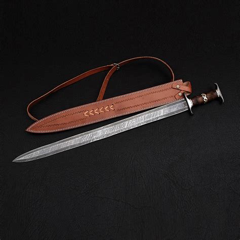 Damascus Celtic Sword 9276 Black Forge Knives Touch Of Modern