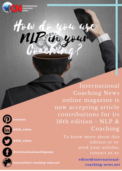 How Do You Use Nlp In Your Coaching International Coaching News