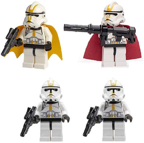 Lego star wars is a lego theme that incorporates the star wars saga and franchise. LEGO Star Wars Clone Trooper Army of 4 - Walmart.com - Walmart.com
