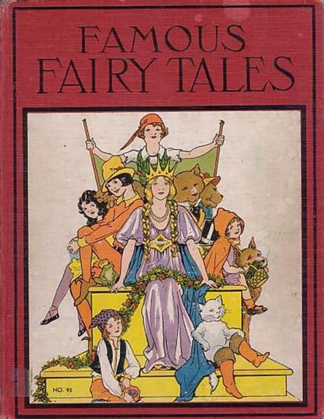 1933 Famous Fairy Tales Book Illustrated By Watty Piper
