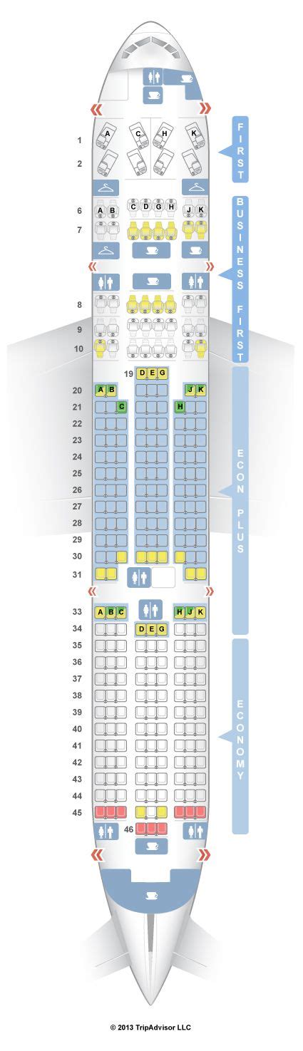 Seating Chart For Boeing 777