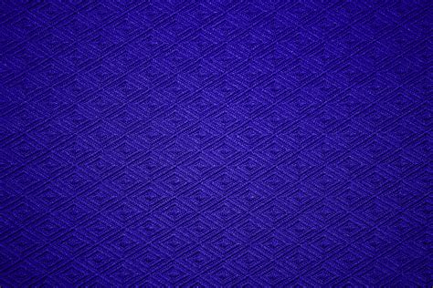 Cobalt Blue Knit Fabric With Diamond Pattern Texture Picture Free