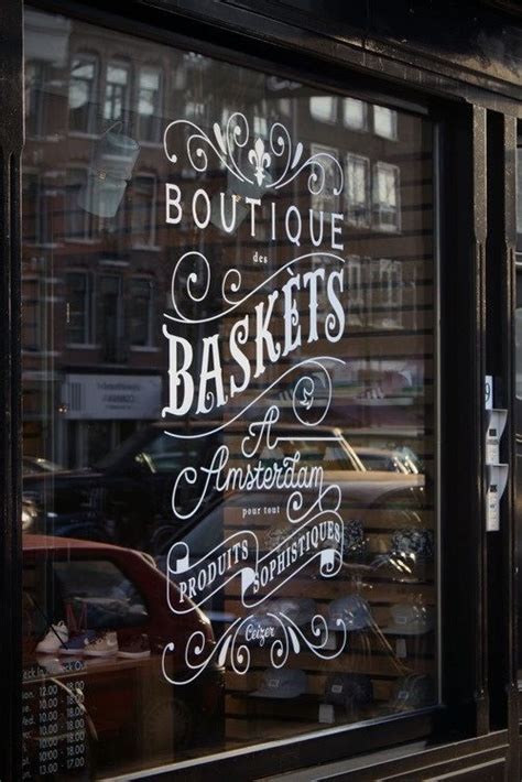 Beautiful Font For Shop Front Signage Design Window Signage Window