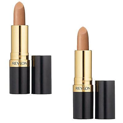 Pack NEW Revlon Super Lustrous Matte Lipstick Nude Attitude Oz EBay