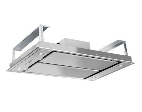 If your kitchen range is one that is placed on an island or not against a wall, then the right fit for you might be an island or ceiling mounted hood. Beautiful stainless steel ceiling mount range hood 43.5" x ...