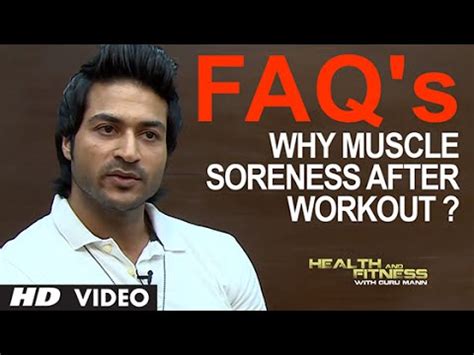 Reasons such as a busy schedule, or poor health keep us away from exercising. FAQ 2 - Why our body pains after workout - Muscle Soreness ...