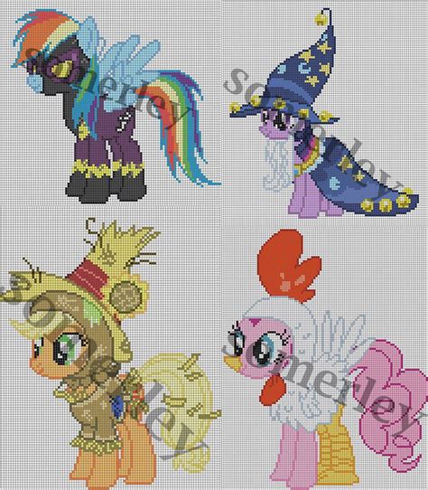 Discover hundreds of ways to save on your favorite products. CROSS STITCH PATTERN My Little Pony Halloween Group. $4.00 ...