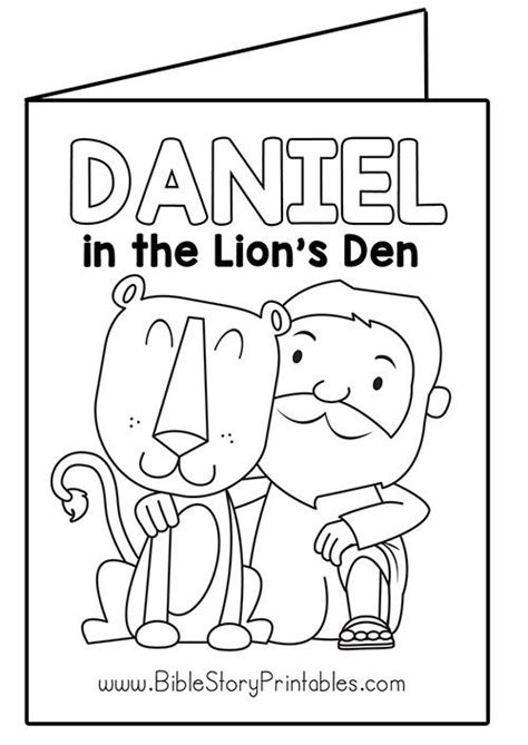 Daniel In The Lions Den Bible Printables Bible Story Printables