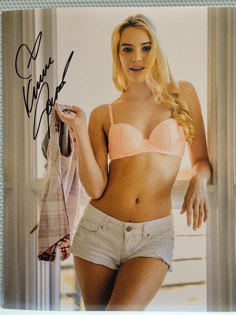 Kenna James Signed X Photo Porn Star Autographed Hot Adult Actress