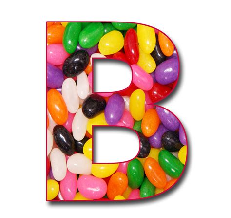 Jelly Beans Png Free Scrapbook Alphabet Letters Jelly Beans