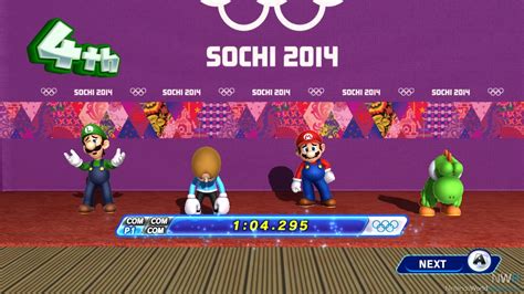 Mario And Sonic At The Sochi 2014 Olympic Winter Games Review Review