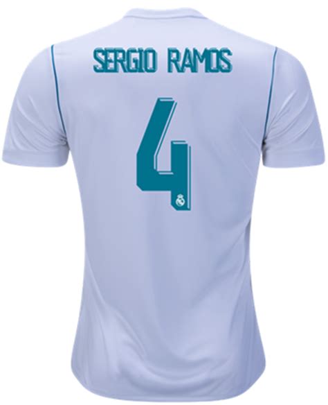 Adidas Real Madrid 2020 Home `sergio Ramos``jersey Soccer Plus