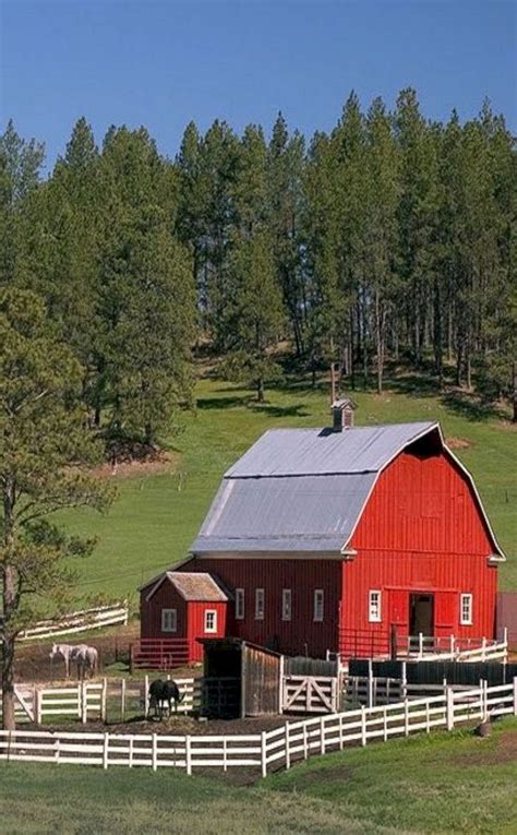 45 Beautiful Rustic And Classic Red Barn Inspirations — Freshouz Home