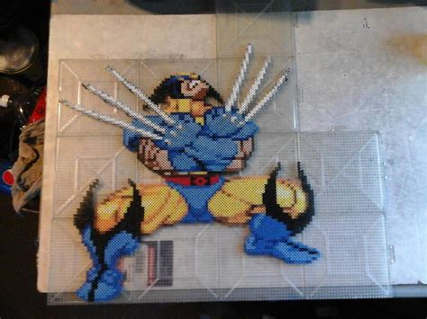Wolverine5 By Sulley45635 On Deviantart Hama Beads Deviantart Art