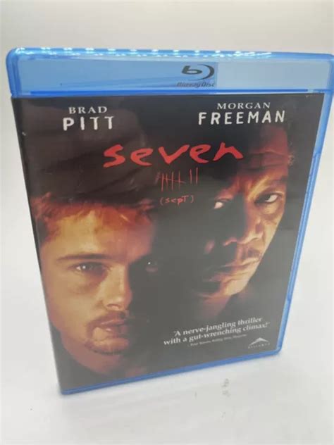 Seven Blu Ray Brad Pittmorgan Freeman 853 Picclick