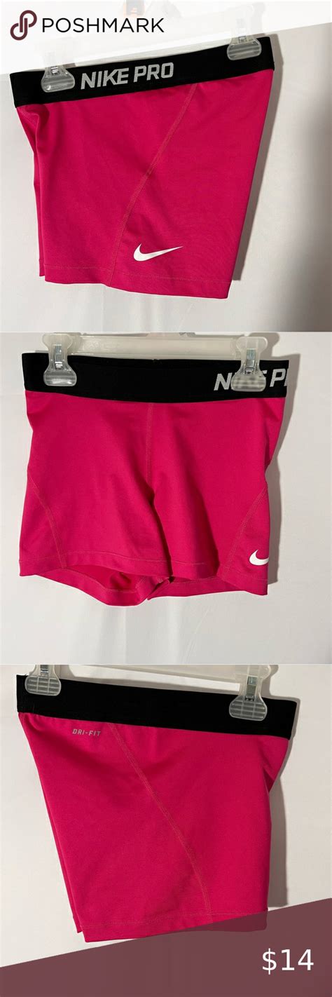 Nike Pro Pink Spandex Shorts Small 2 Inseam Spandex Shorts Nike Pros