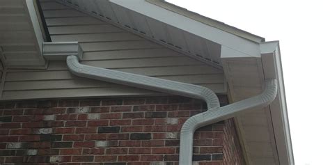 Combined Downspout Affordable Seamless Gutters