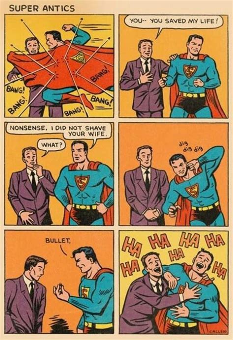 Superman Funny Hahaha Comics Comic Books Funny Comics