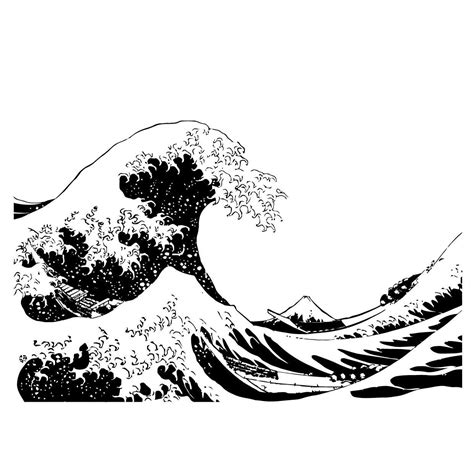 Japanese The Great Wave Off Kanagawa By Hokusai Wall Decal 363 Vinyl