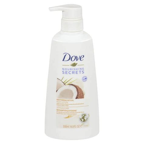Dove Nourishing Secrets Restoring Ritual With Coconut Oil And Sweet Almond Extractives Body