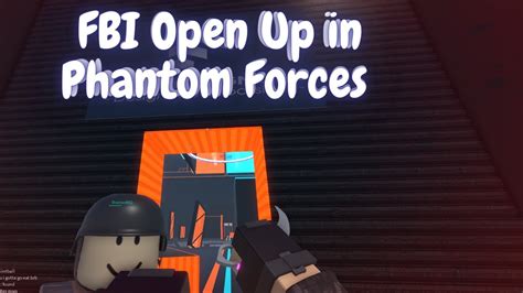 Fbi Open Up But In Roblox Phantom Forces Youtube